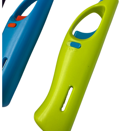 12x Long Gas Lighter for BBQ Kitchen Cigarette w/ Safety Lock - Assorted Colours.