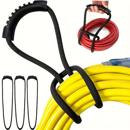24-Inch Heavy-Duty Storage Strap with Handle – Cord, Hose & Cable Organiser.