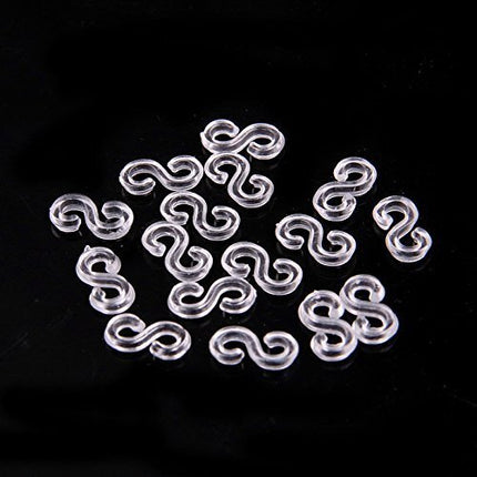 4800 LOOM BANDS Rubber Refill Kit DIY Magical Bracelet 192 S Clips 16 Hooks BULK - Plain Hot Pink.