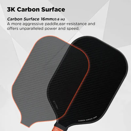 3K Graphite Carbon Fiber Pickleball Paddles Pickle Ball Racket Racquet.
