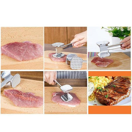 25cm Hammer Meat Tenderiser Chicken Steak Mallet Beef Handle.