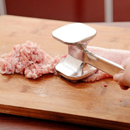 25cm Hammer Meat Tenderiser Chicken Steak Mallet Beef Handle.