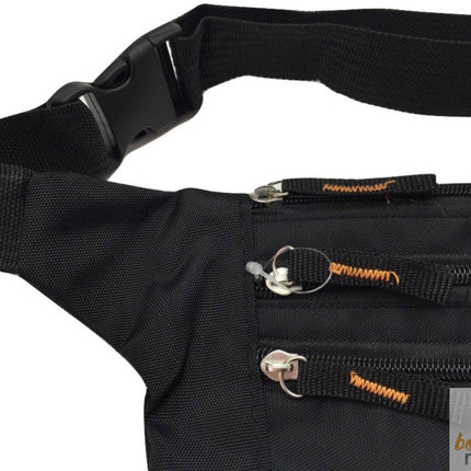 Travel Money Belt Passport Wallet Pouch Card Waist Credit Card Holder Bum Bag.