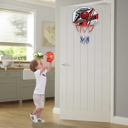 Mini Basketball Hoop Ring Kids Toy Children Door Indoor Hang Backboard.