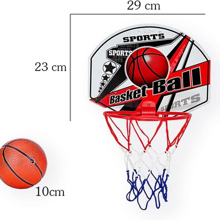 Mini Basketball Hoop Ring Kids Toy Children Door Indoor Hang Backboard.