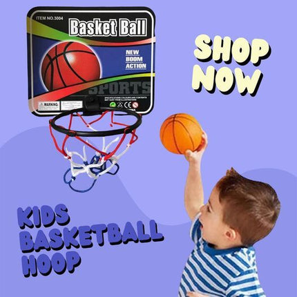 Mini Basketball Hoop Ring Kids Toy Children Door Indoor Hang Backboard.