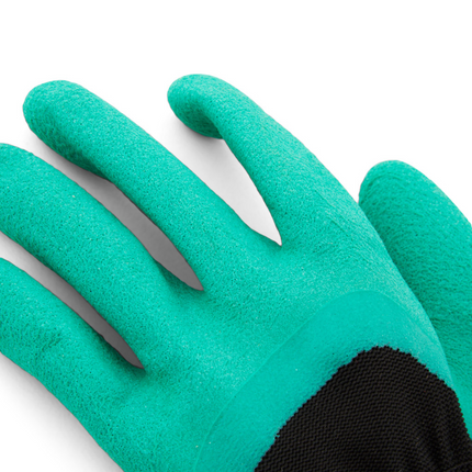 Garden Guru Waterproof and Puncture Resistant Gloves w Claws Digging.