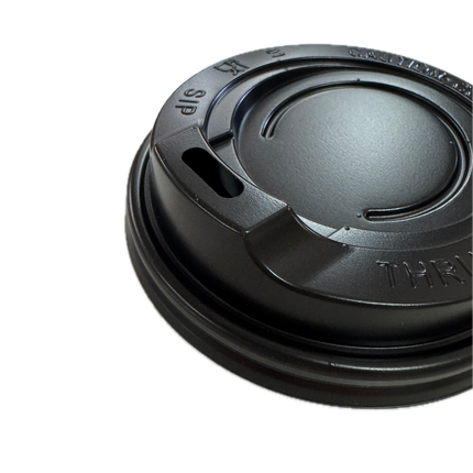 1000x Plastic Coffee Cup Sip Lids Suits 8oz/10oz Cups Take Away Bulk 80mm.