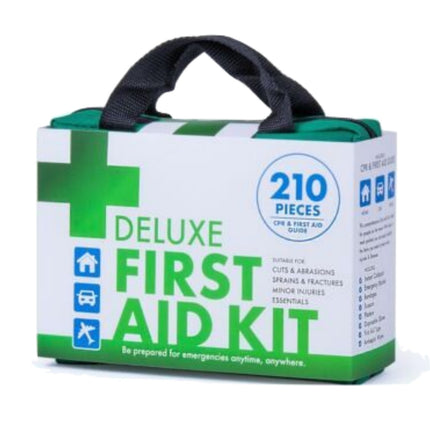 210 PCS Emergency First Aid Kit Medical Travel Set Workplace Family Safety AU.