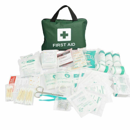210 PCS Emergency First Aid Kit Medical Travel Set Workplace Family Safety AU.