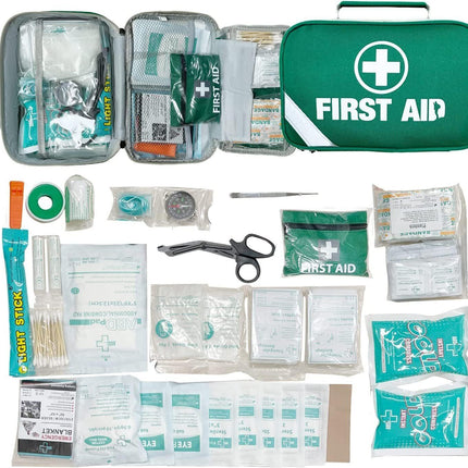 6x 258pcs Premium First Aid Kit Medical Travel Set Emergency Family Safety.