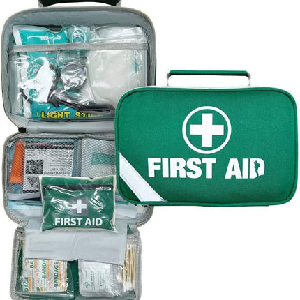 6x 258pcs Premium First Aid Kit Medical Travel Set Emergency Family Safety.