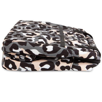 PACKIT Freezable Ice Lunch Bag Tote Food Storage Camping Travel Tiger - Wild Leopard.
