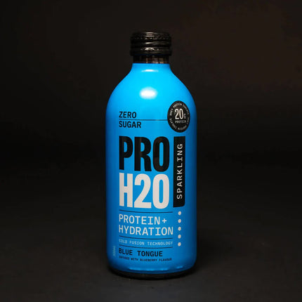 PRO H20 Sparkling 20g Protein Hydration Drink Zero Sugar Hydrate - Blue Tongue.