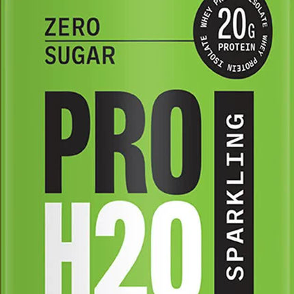 PRO H20 Sparkling 20g Protein Hydration Drink Zero Sugar Hydrate - Green Python.