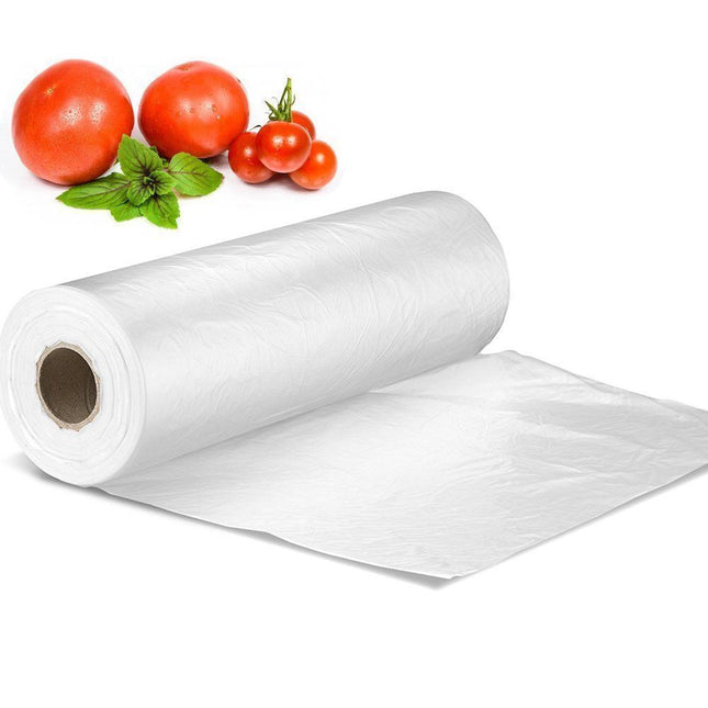 3 Produce Rolls Bags Heavy Duty Food Grade Freezer Supermarket Bag Gusset.