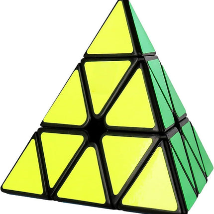 3x3 Triangle Speed Cube Pyramid Brain Teaser Puzzle Magic Educational Toy.