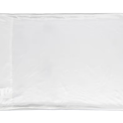 Silk Pillowcase Standard Size Pillow Case in White.