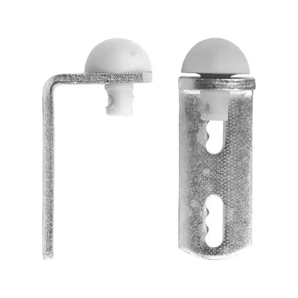 Rolltrak Stop for Sliding Doors Metal w/ Rubber Stop R1760 (1 Pack of 2).