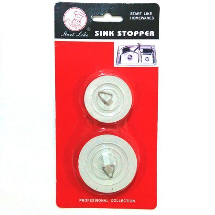 4x BATH AND SINK PLUGS Basin Bath Stopper Chrome Rubber 42mm 54mm.