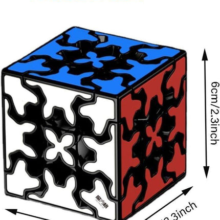3x3 Square Speed Cube Pyramid Brain Teaser Puzzle Magic Educational Toy.