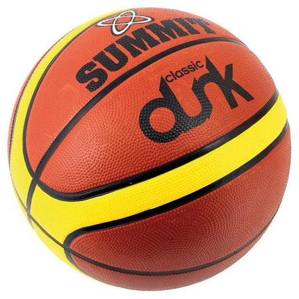 2x Summit Classic Dunk Basketball Indoor Outdoor Sport Game Rubber Ball Size 7.