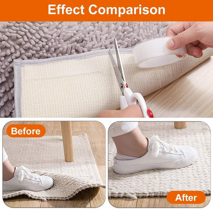 2x Double-Sided Nano Mounting Tape Traceless Clear Adhesive Invisible Gel 2M x 20mm.