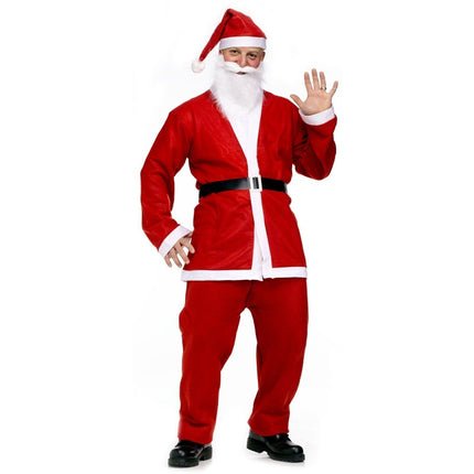 ADULT SANTA CLAUS COSTUME Suit Father Xmas Party Outfit Father Christmas.