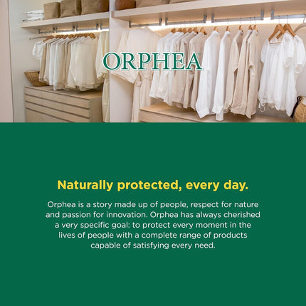 Orphea 12pcs Clothes Protector Sandalwood & Bergamot Scented Strips for Drawers/Closets.