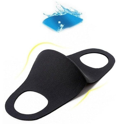 SUMMER Reusable Breathable Face Mask Mouth Mask Anti Dust Haze Protective in Black.