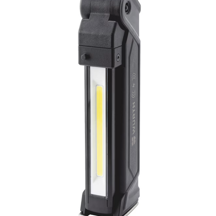 Wurth Cordless LED Handheld Work Lamp ERGOPOWER BEND+ – 700 Lumen, Folding Head, USB Rechargeable.