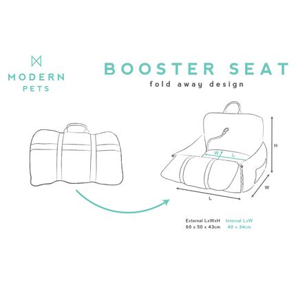 Premium Dog Booster Seat for Small Pets.