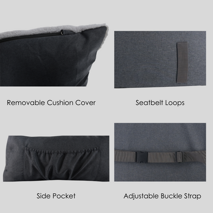 Premium Dog Booster Seat for Medium Pets.
