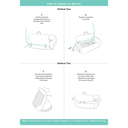 Premium Dog Booster Seat for Medium Pets.