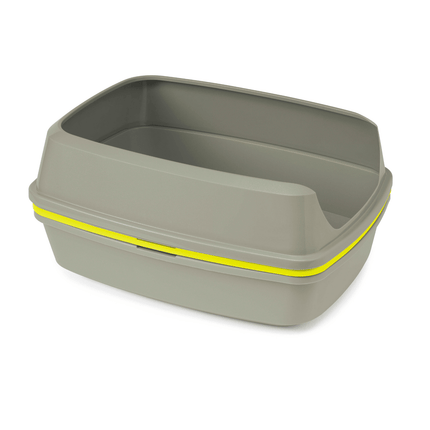 Scoop Free Cat Litter Box, Moderna Lift-to-Sift Grey, Jumbo.