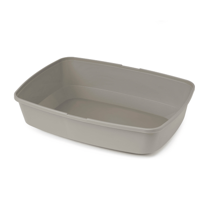 Scoop Free Cat Litter Box, Moderna Lift-to-Sift Grey, Jumbo.