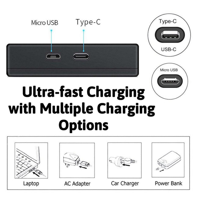 Hridz NB-6L Dual Charger For Canon PowerShot SX530 HS SX540 HS SX610 HS SX710HS.