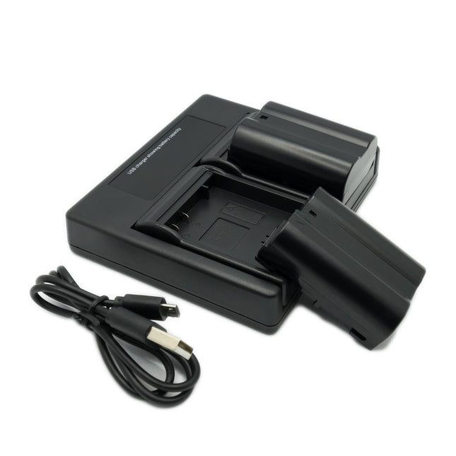 Hridz EN-EL15 Battery & Charger set for Nikon Z6, Z7, D780, D500, D600, D610, D750, D800, D810, D810a, D850.