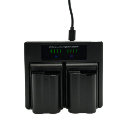 Hridz EN-EL15 Battery & Charger set for Nikon Z6, Z7, D780, D500, D600, D610, D750, D800, D810, D810a, D850.