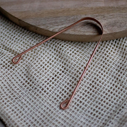 Copper Tongue Scraper | Eco Friendly Oral Care.