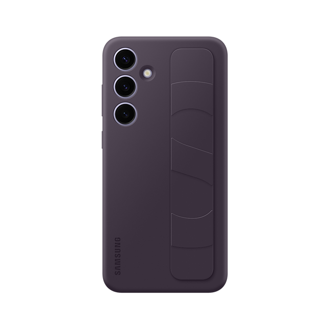 Samsung Standing Grip Case for Galaxy S24 Plus - Dark Violet.