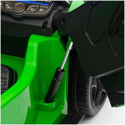 Lamborghini Revuelto Licensed Ride on 12V Remote Control Power Battery Car With Scissor door – Green.