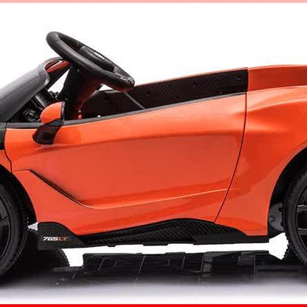 12V Licensed McLaren 765LT Kids Ride On Sports Electric Car.