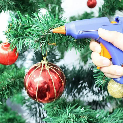 HOT MELT GLUE GUN TRIGGER ADHESIVE WITH STICKS REPAIR KIT FOR USE.