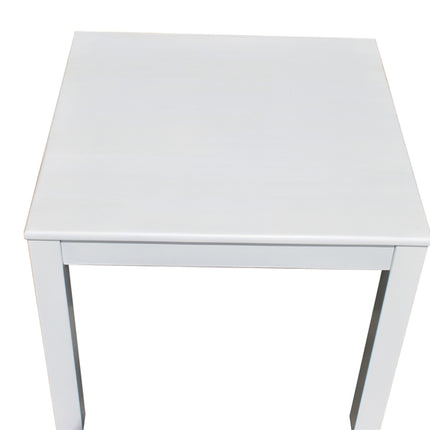 Rubberwood Square Table.