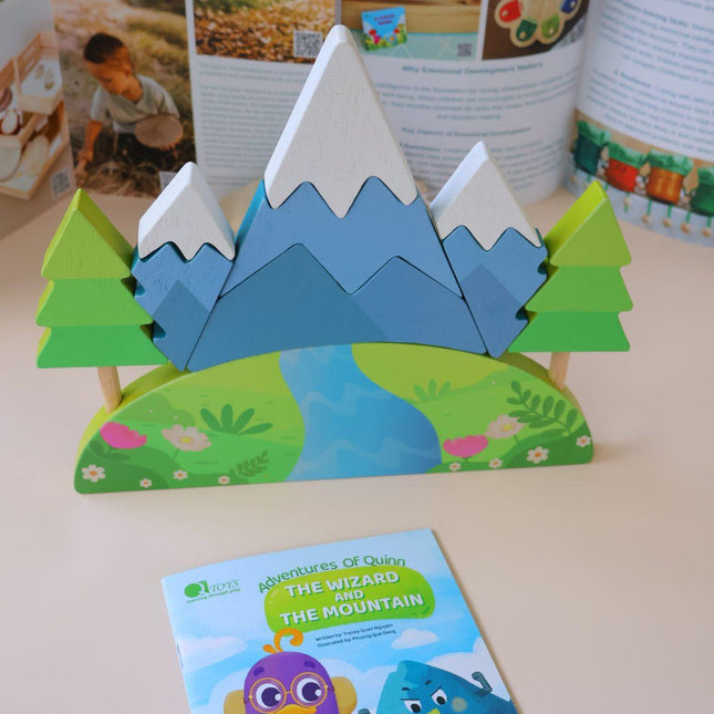 Mountain Puzzle and Book Set.