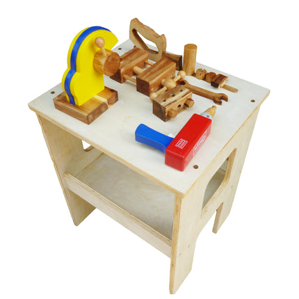 Wooden Work Bench.