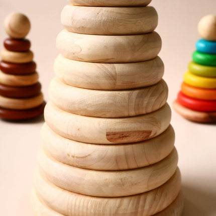 Natural Circle Stacker.