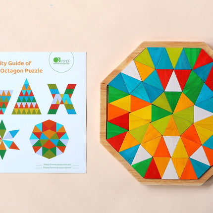 Mandala Octagon Puzzle.
