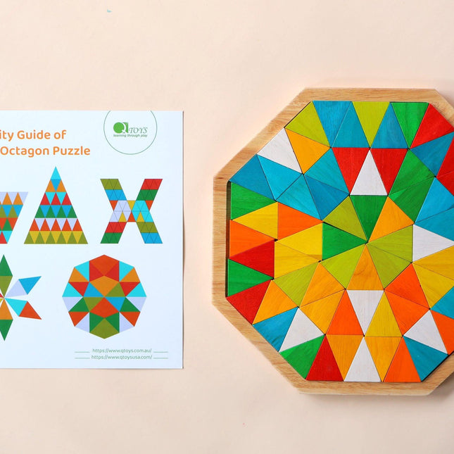 Mandala Octagon Puzzle.